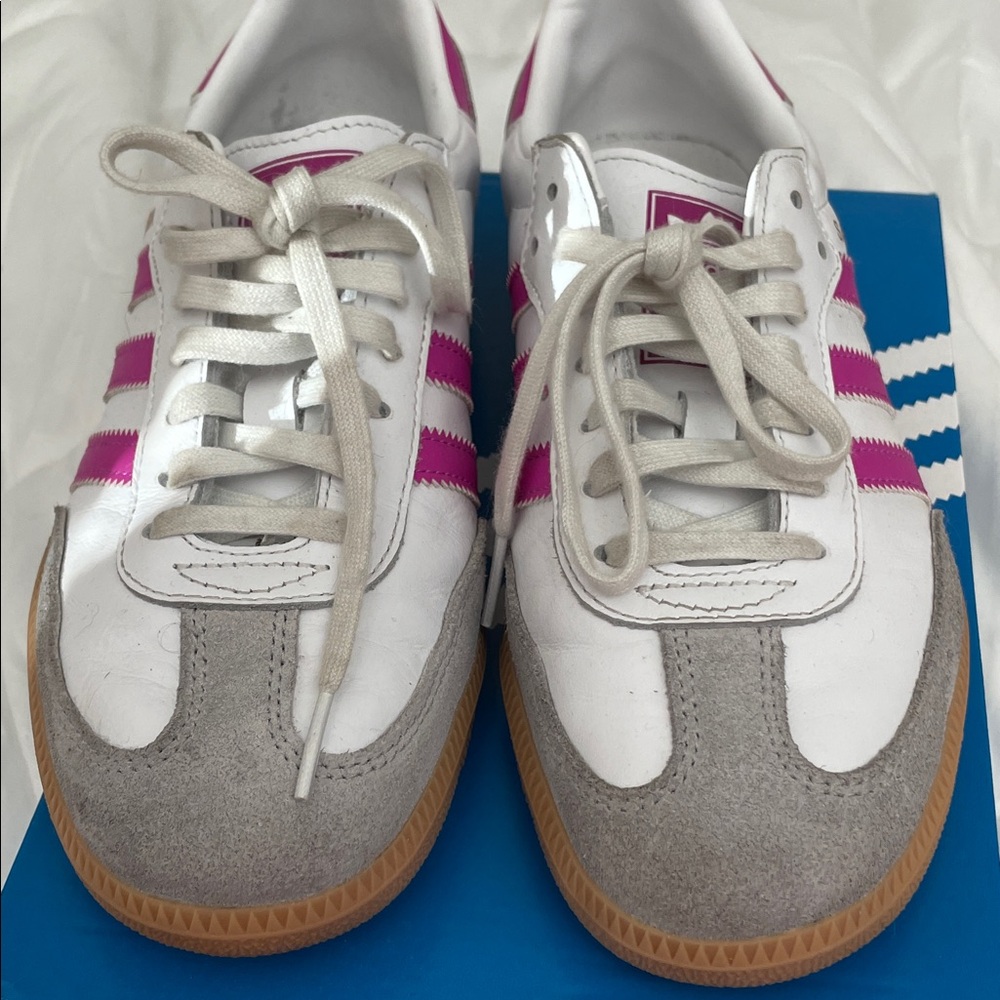 Adidas Samba OG J Blue Box